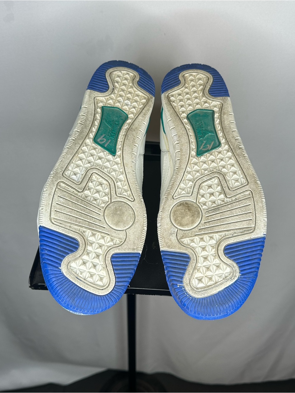 Vintage 90s Pro Kennex Prophecy Tennis Shoes Men’s 11 White Blue Teal KN-30008 - Picture 8 of 9